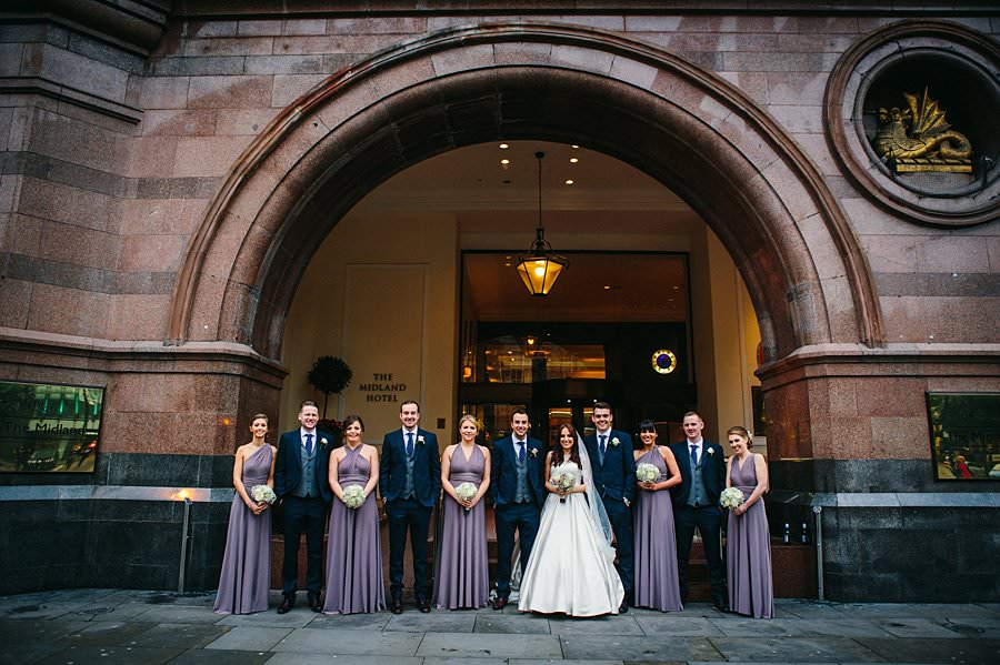 The Midland Hotel Wedding Photography